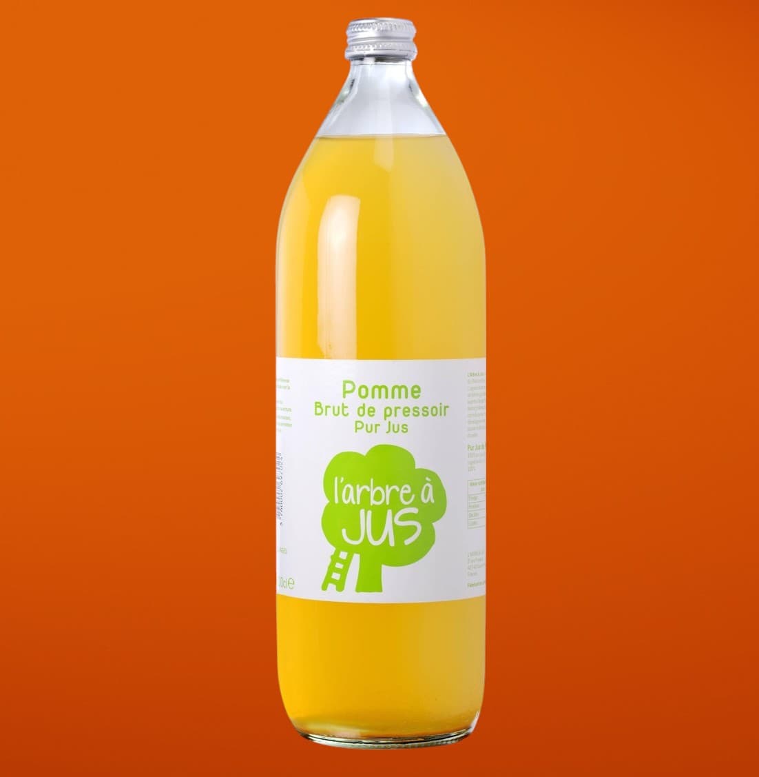 Jus de pomme brut 100 cl - Lot de 6 bouteilles